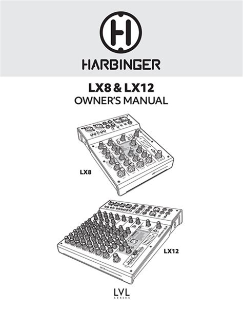 harbinger lx12 manual